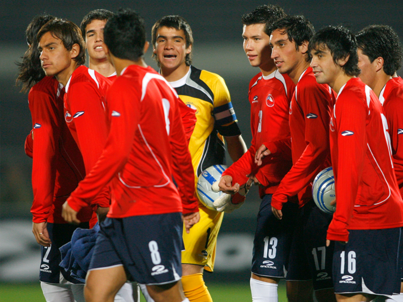 Gerardo Cortés fue protagonista en la Selección Chilena sub 20 en el Mundial de Canadá 2007