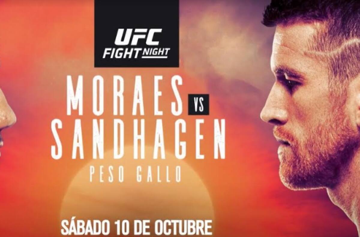 UFC Fight Night: Hora y dónde ver la pelea entre Marlon Moraes y Cory Sandhagen