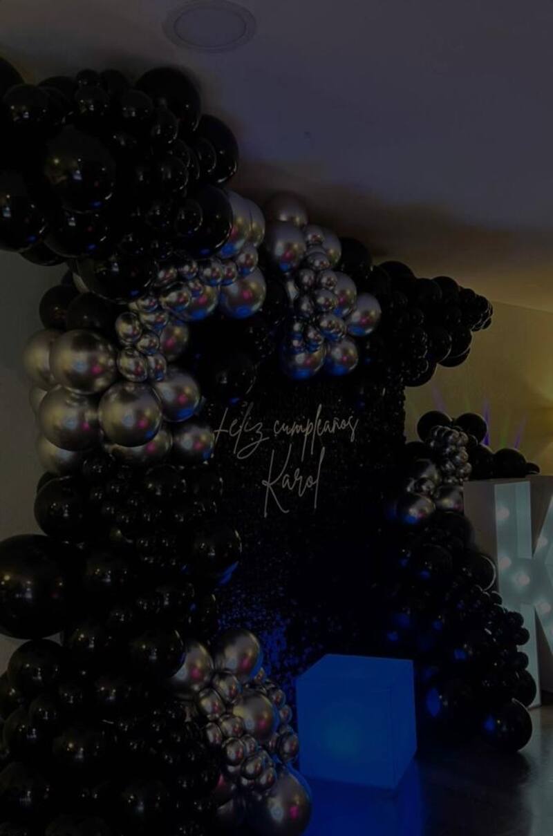 La decoración del evento / Instagram