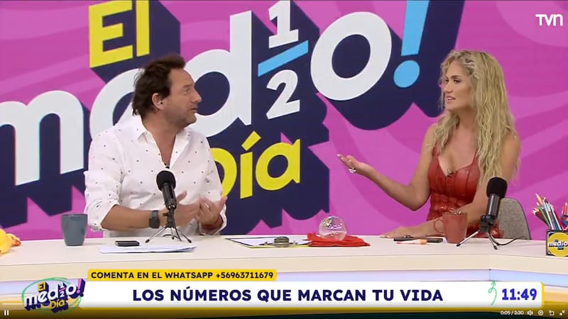 El matinal contó la participación de Kenita Larraín. Créditos Captura: YouTube.