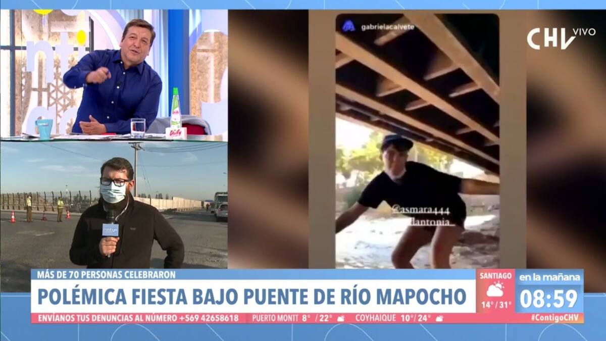 Julio César Rodríguez y fiesta en el río Mapocho: "El turismo pobreza es algo que debemos erradicar"