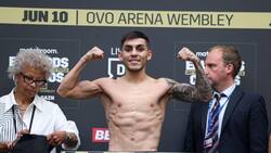 Andrés Campos da el peso y va por una victoria histórica frente a Sunny Edwards