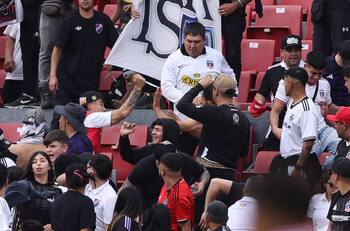 Desde Colo Colo anuncian medidas contra los hinchas que protagonizaron pelea en el Estadio Nacional