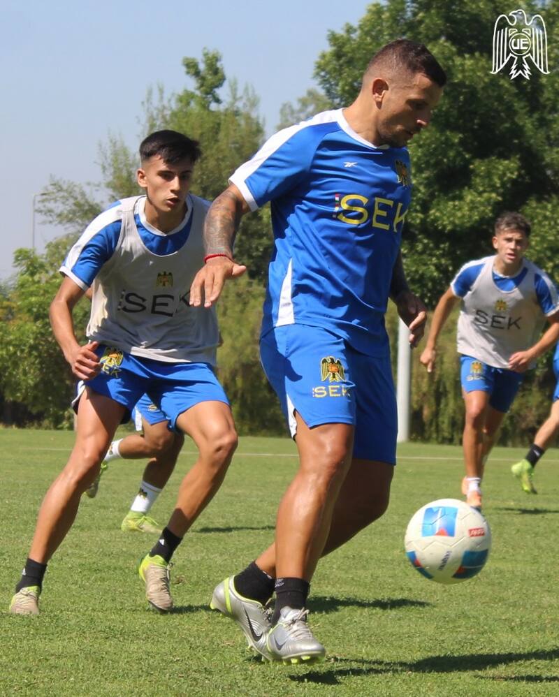 El 3 de enero fue la última vez que Unión publicó fotos del argentino entrenando. Foto: @UEOficial en Instagram
