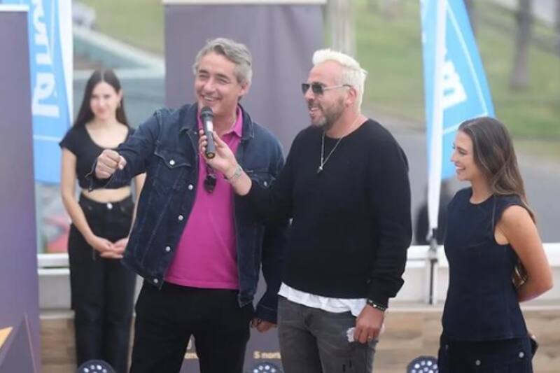 El comunicador vivió un incómodo momento con la prensa.