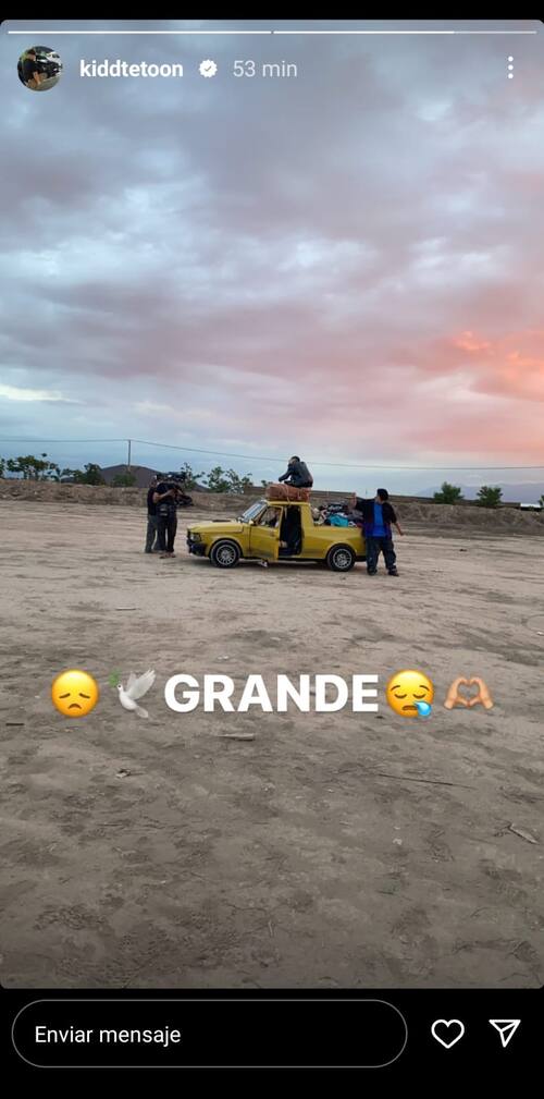 Mensaje de Kidd Tetoon ante muerte de Galee Galee.