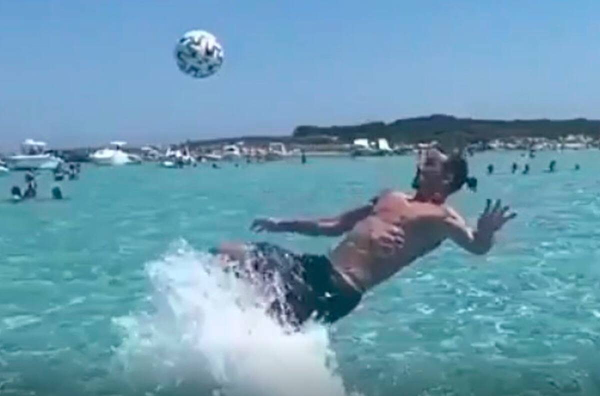 Dios salve a la Reina: Zlatan Ibrahimovic recordó el golazo de chilena a Inglaterra