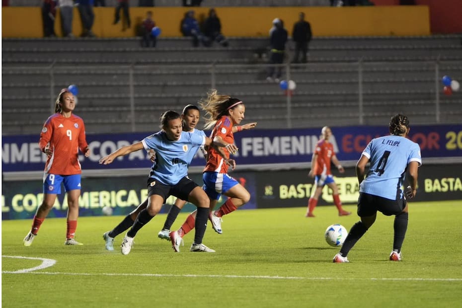 Chile sufrió una terrible caída ante Uruguay y no podrá pelear por clasificar a los Juegos Olímpicos.