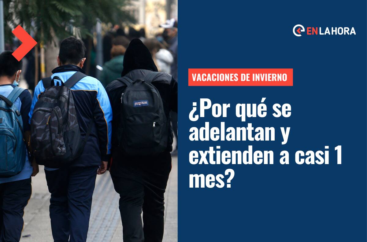 Vacaciones de Invierno 2022: ¿Por qué el Mineduc decidió adelantar y extender la fecha a casi 1 mes de descanso?