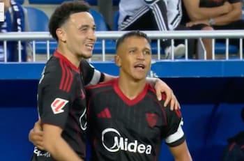 “Recurso impresionante”: así relató la TV española el golazo de Alexis Sánchez en el Sevilla