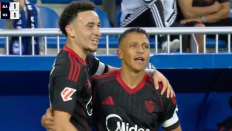 “Recurso impresionante”: así relató la TV española el golazo de Alexis Sánchez en el Sevilla