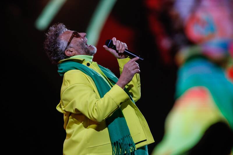Fito Páez se luce en la Quinta Vergara