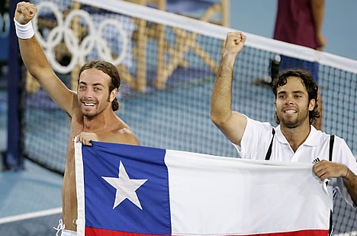 Revive el último game del triunfo de Massú y González a 15 años del oro en Atenas