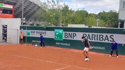 VIDEO| "Vamos mierda": así apoyó la barra chilena a Cristian Garin en su triunfo en Roland Garros