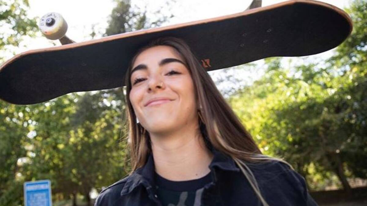 Skater chilena que aspira a clasificar a Tokio 2021: "Aprendí viendo Youtube"