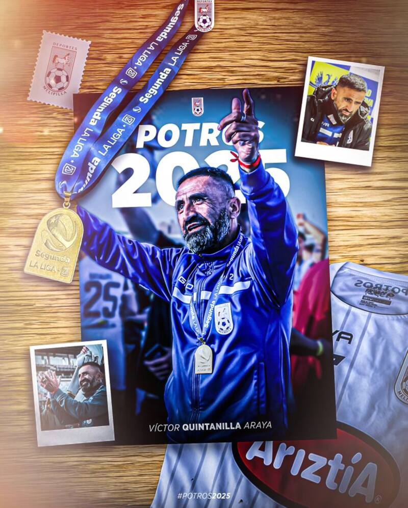 Deportes Melipilla confirmó la continuidad de Víctor Quintanilla