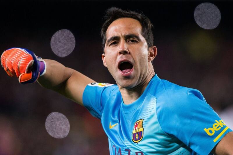 en su época como jugador del Barcelona. Foto: Elmostrador.cl