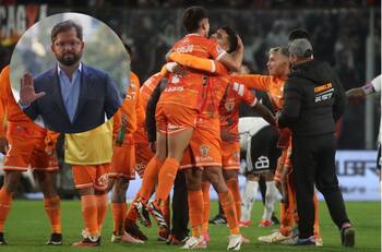 “Contra todos”: Presidente Boric se sumó a los festejos de Cobreloa por ganar en el Monumental