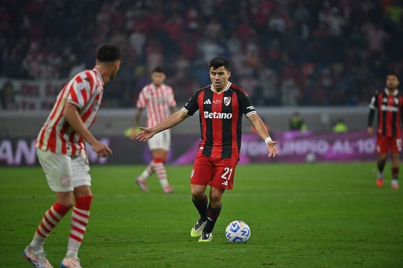 El lateral de River aclaró su relación con Gallardo. Foto: Instagram Marcos Acuña.