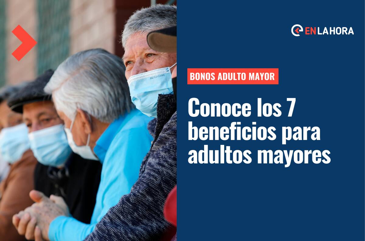 Bonos Adulto Mayor: Estos son los siete beneficios que puede recibir una persona de la tercera edad