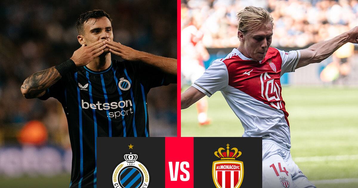 MARCADOR FINAL | Club Brugge 4 - Mónaco 1 por Champions League 2025 ...