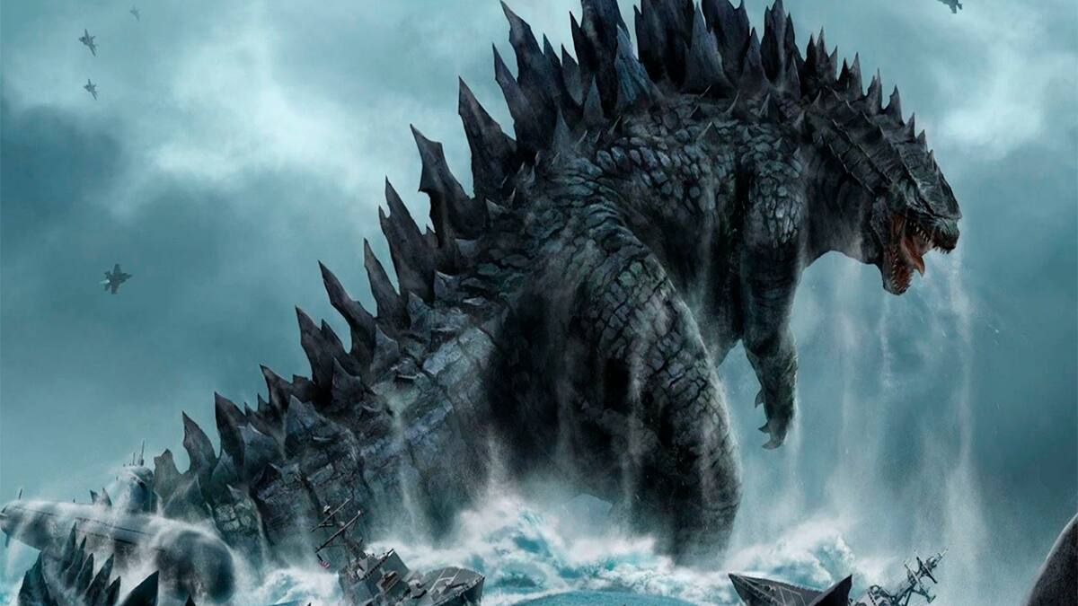 Niño se disfrazó de Godzilla para ir al cine y se hizo viral