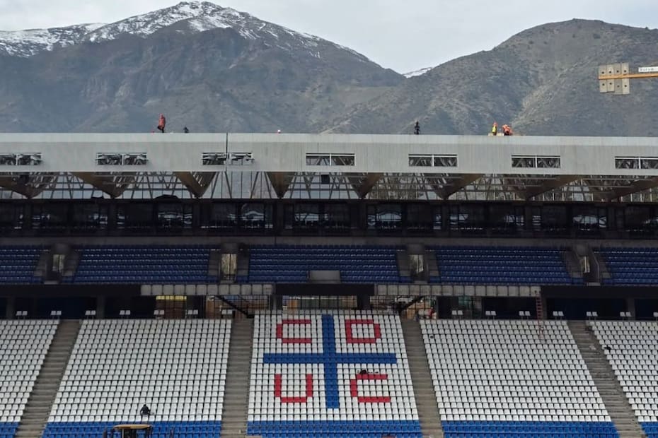 esperan inaugurar el Claro Arena a fines de julio o principio de agosto.