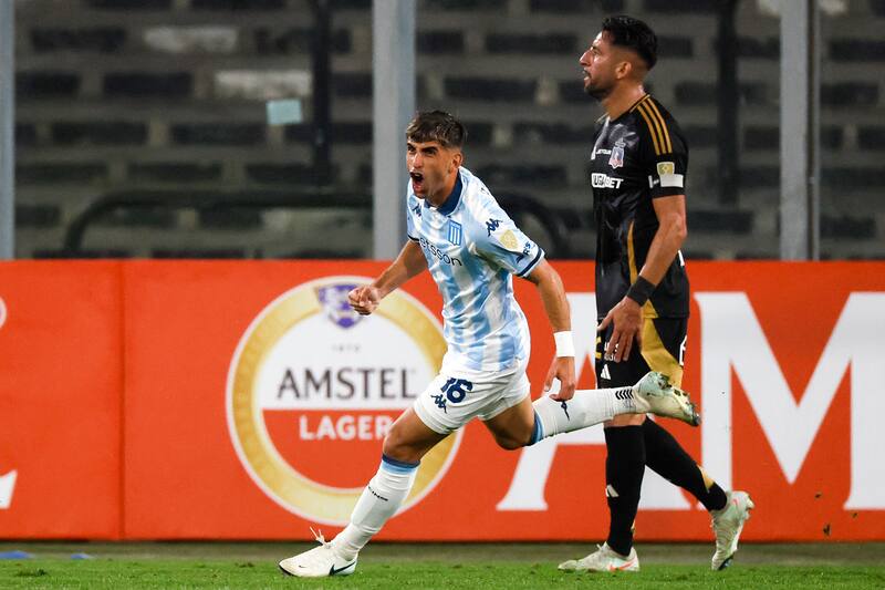 El conjunto argentino le empató sobre el final a Colo Colo. Foto: Agencia Aton.