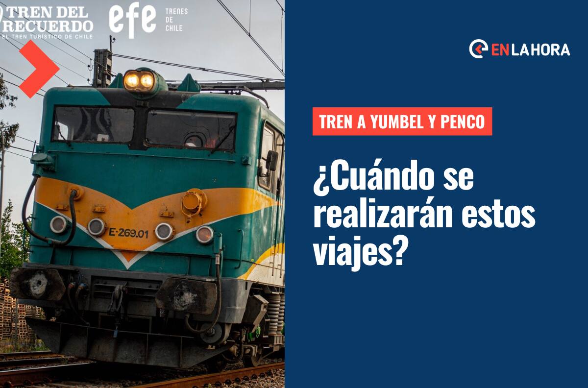 Tren a Penco y Yumbel: ¿Cuándo se realizarán estos viajes turísticos a la Región del Biobío?