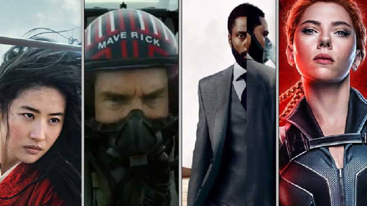 "Tenet", "Mulan" y "Top Gun: Maverick" lideran las cintas retrasadas por la pandemia