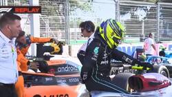 VIDEO | Fórmula 1: La dolorosa imagen que dejó Lewis Hamilton al no poder bajarse de su Mercedes