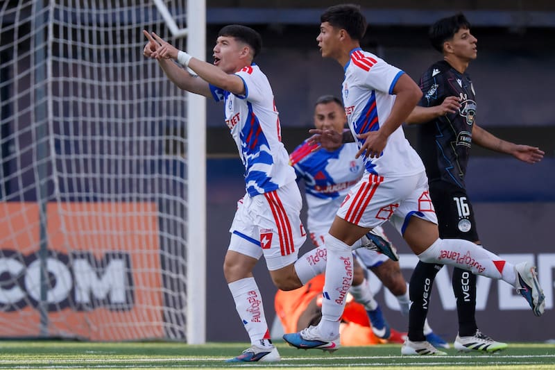La U le ganó 3-1 a Audax Italiano. Foto: Agencia Aton.