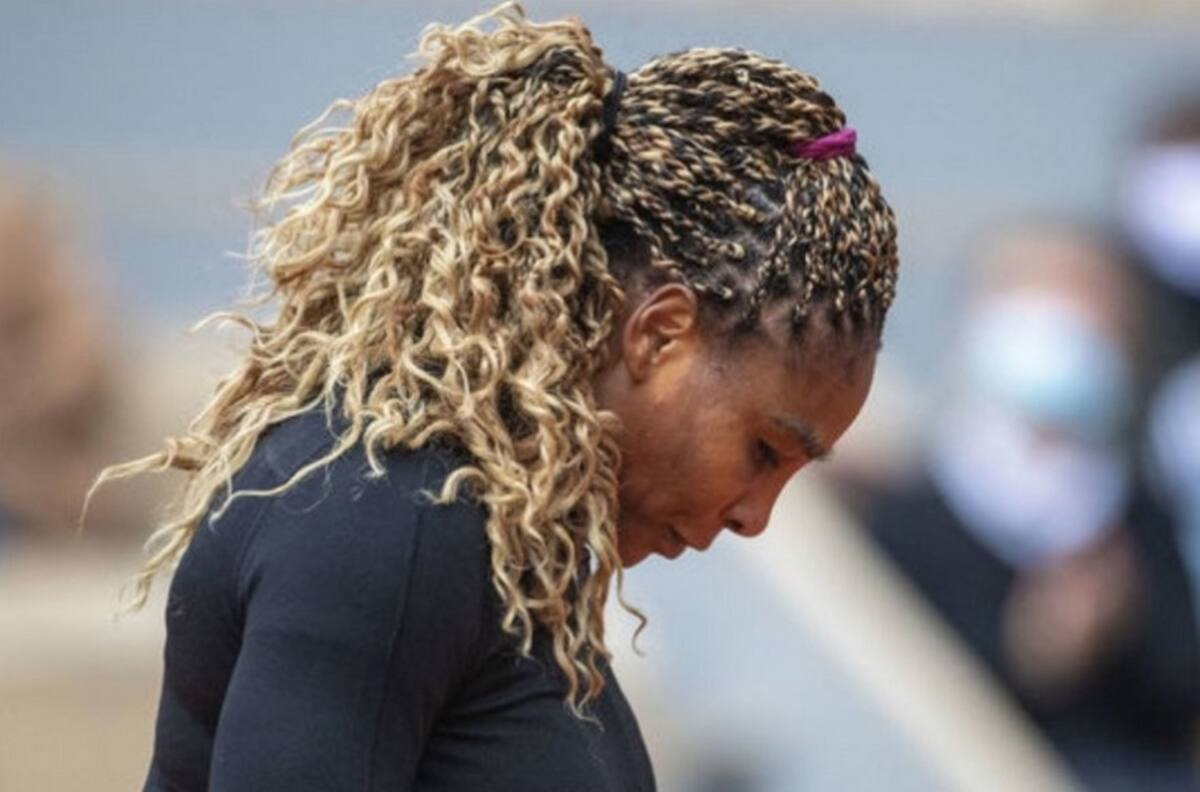 Una lesión marginó a Serena Williams de Roland Garros