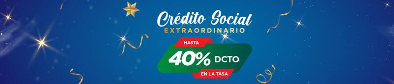 Ofrece 40% de descuento en la tasa.