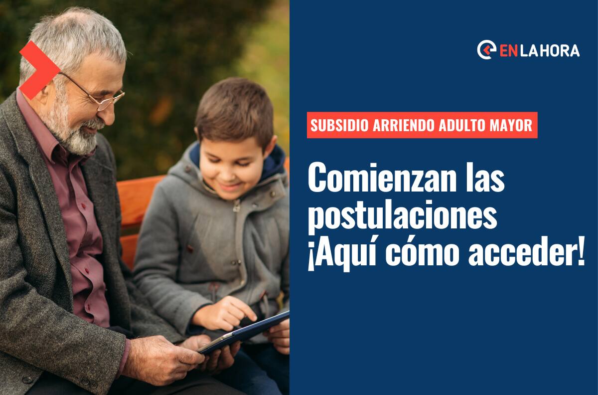 Subsidio de Arriendo Adulto Mayor confirma fecha de postulación: Revisa aquí los requisitos y cómo solicitar el aporte
