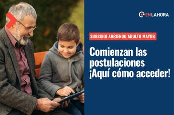 Subsidio de Arriendo Adulto Mayor confirma fecha de postulación: Revisa aquí los requisitos y cómo solicitar el aporte