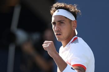 Alejandro Tabilo tuvo un sólido estreno en el ATP de San Diego y avanzó de ronda