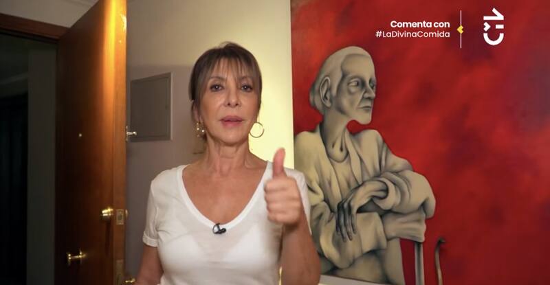 El cuadro que recibe a los invitados / CHV