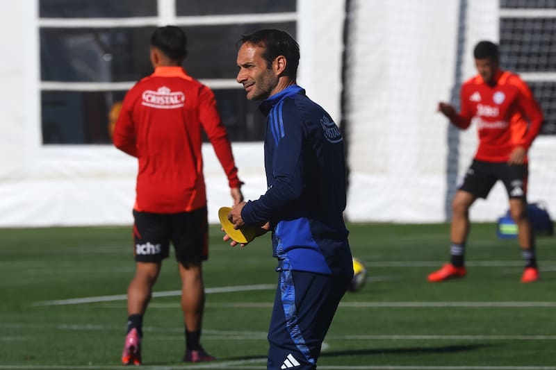 . DT interino de la Selección Chilena. Foto: Agencia Aton.