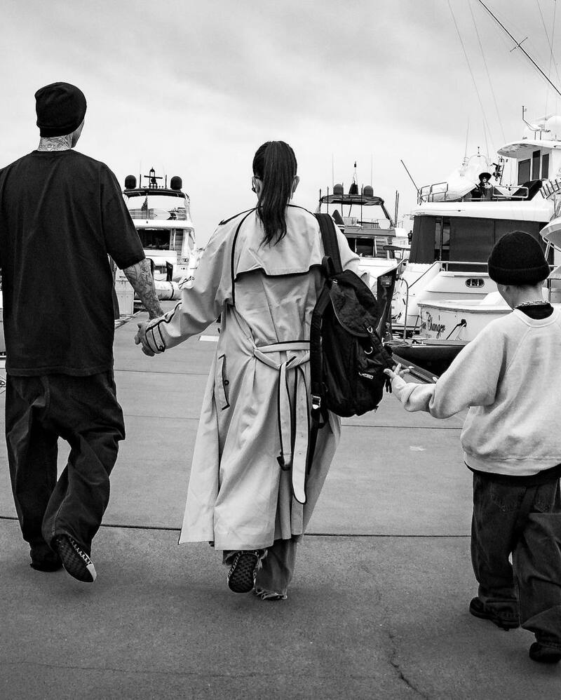 Las vacaciones de Kourtney Kardashian y Travis Baker