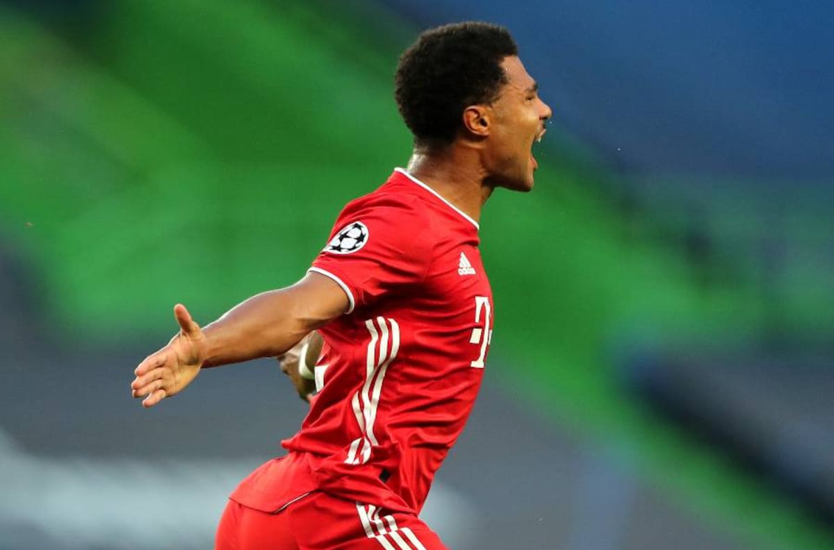 ¡De primer nivel! Golazo de Gnabry abrió la cuenta para el Bayern Munich