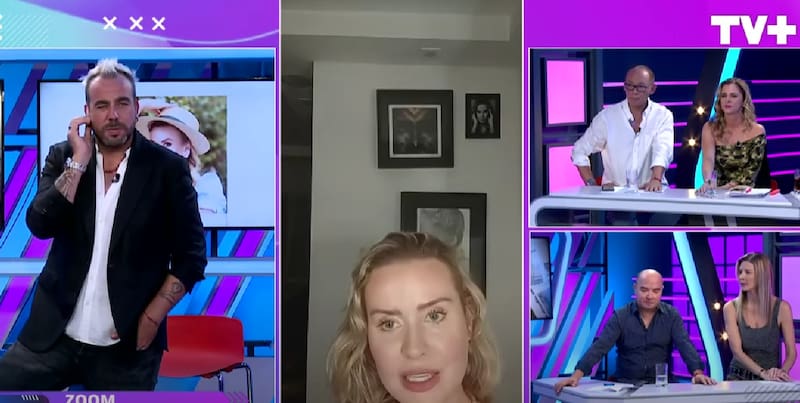 Lola Melnyck en "Sígueme y te Sigo" / Créditos: Reproducción