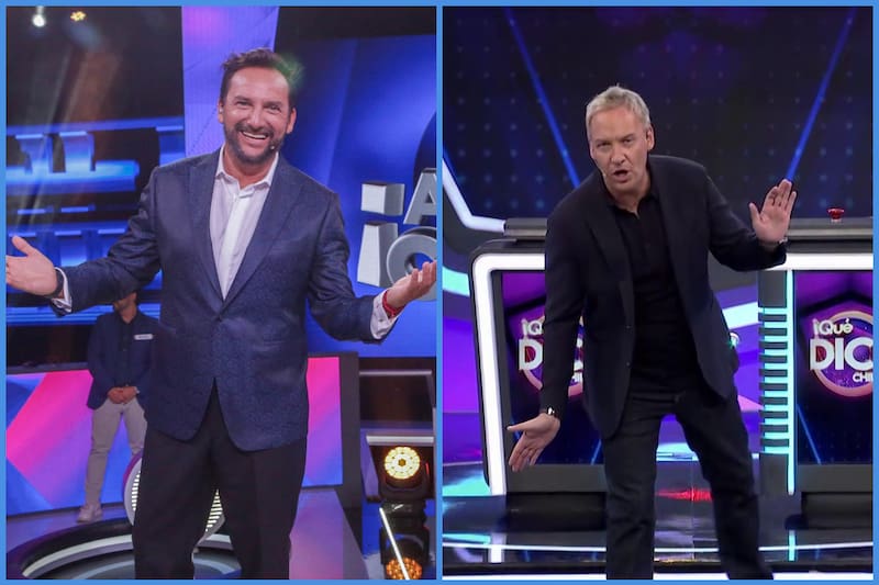 se enfrentaron con sus programas de concursos en TVN y Canal 13