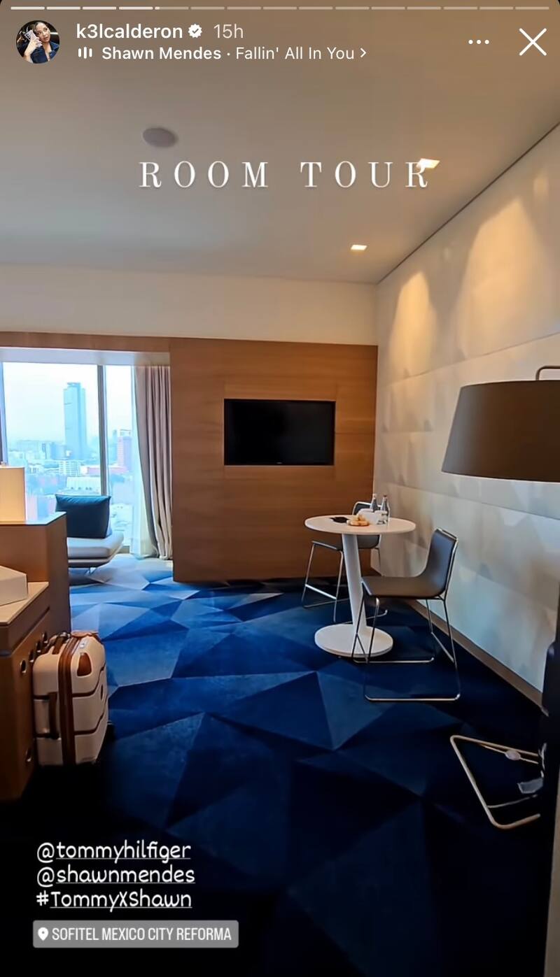 El dormitorio donde se hospeda / Instagram