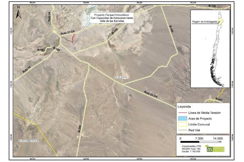 En este sector de la Región de Antofagasta estarán emplazadas las obras.