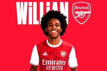 No se va de Londres: Arsenal presentó a Willian proveniente del Chelsea