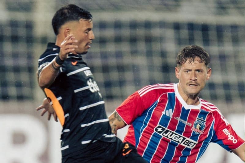 El defensor uruguayo disputó su primer partido con Colo Colo. Foto: Serie del Río de La Plata.