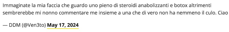 Daniele dal Moro se lanzó contra Luis Mateucci.