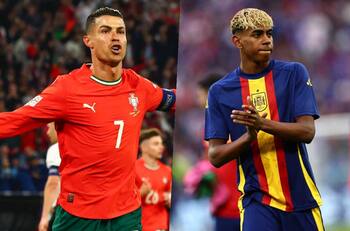 ¿Juegan Cristiano y Lamine Yamal? Formación de Portugal y España en la final de Nations League