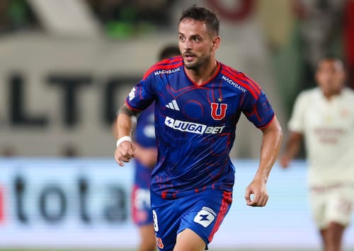 El delantero llegaría al duelo del viernes ante Audax Italiano. Foto: Prensa UCH